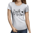 Bride To Be 2 Black Custom Hen T-Shirt - Any Name - Party Tee