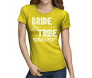 Bride Tribe White Custom Hen T-Shirt - Any Name - Party Tee