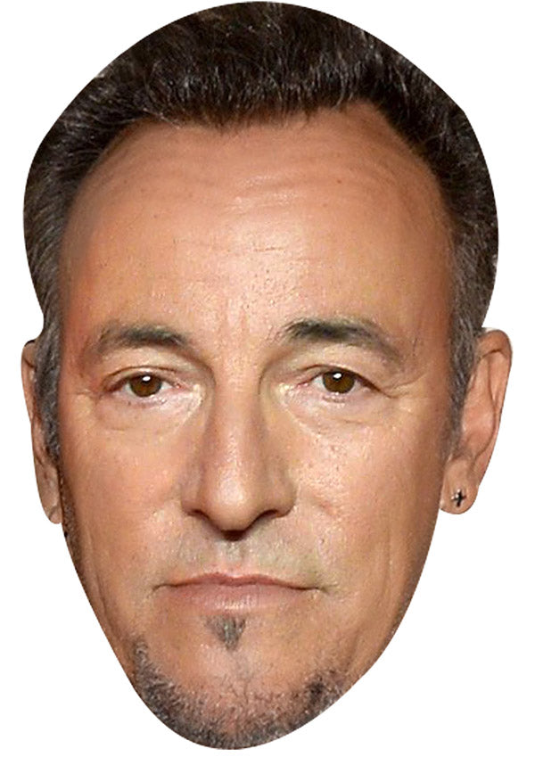 BRUCE SPRINGSTEEN JB - Music Star Fancy Dress Cardboard Celebrity Party Face Mask