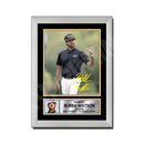 BUBBA WATSON 2 Limited Edition Golfer Signed Print - Golf