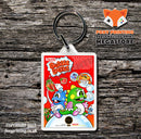 BUBBLE BOBBLE 2 Retro NES Game Cover Art Gaming Keyring