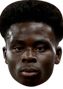 BUKAYO SAKA Celebrity Face Mask FANCY DRESS HEN BIRTHDAY PARTY FUN STAG DO