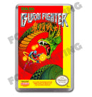 Buria Fighter Retro Nintendo NES Game Inspired Fridge Magnet 88