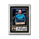 BUTCH JAMES 1 Limited Edition Rugby Player Signed Print - Rugby