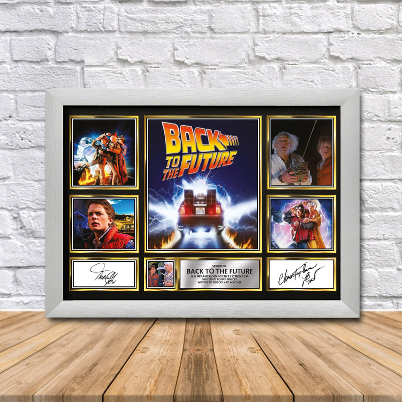 Back to the Future Limited Edition Signed Print