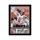 Baker Mayfield 2 Limited Edition Football Signed Print - American Footballer