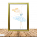 Personalised Ballet 4 Word Art Poster Print