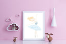 Personalised Ballet 4 Word Art Poster Print
