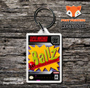 Ballz 3D Game Inspired Retro Gaming Keyring