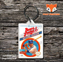 BASEBALL STARS Retro NES Game Cover Art Gaming Keyring