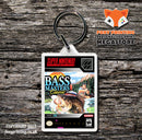 Bass Masters Classic Game Inspired Retro Gaming Keyring