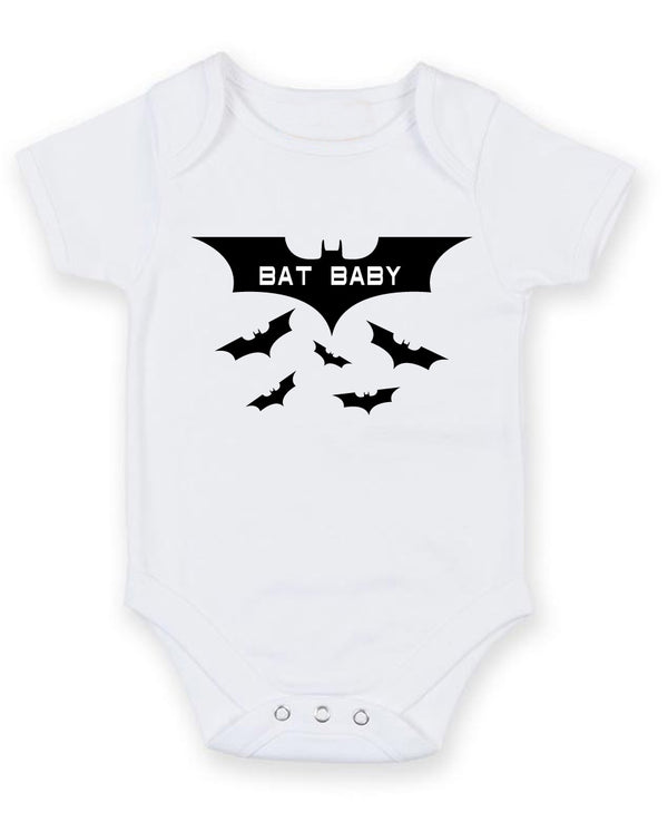 Bat Baby Personalised Baby Boy Girl Unisex Short Sleeve Bodysuit