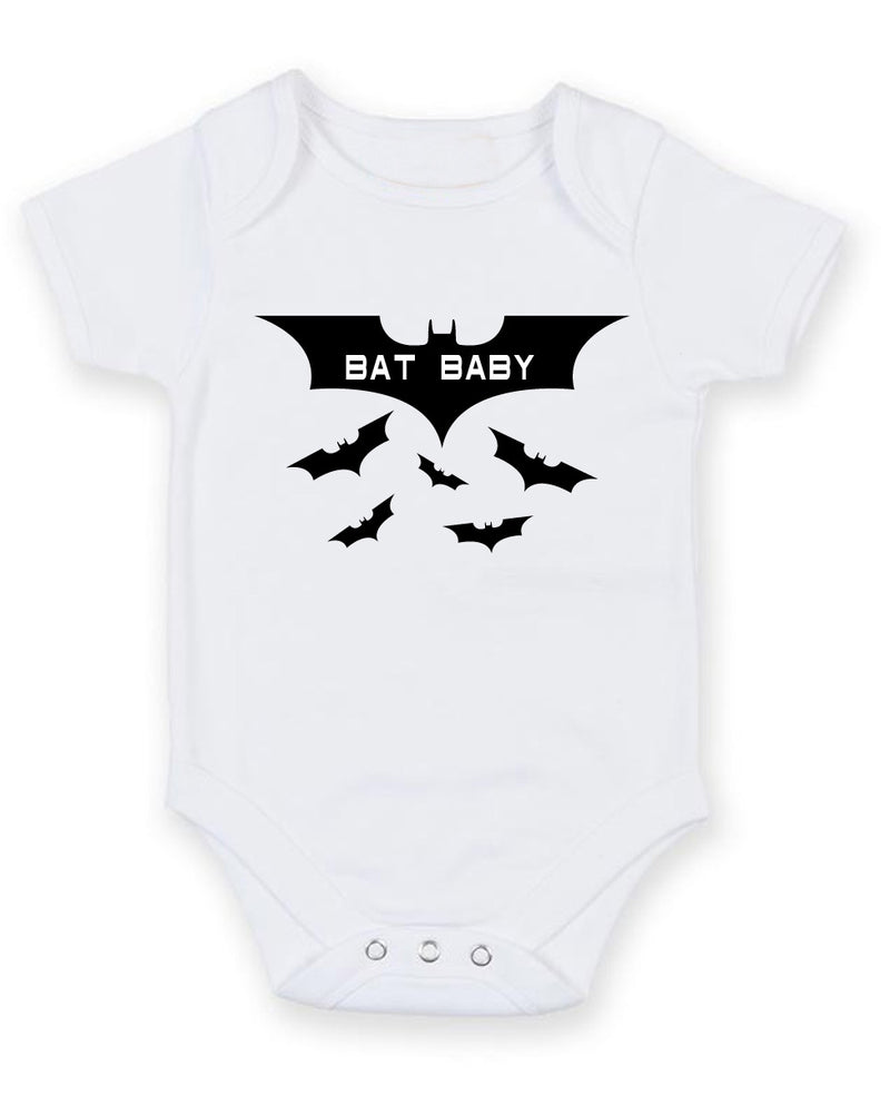 Bat Baby Personalised Baby Boy Girl Unisex Short Sleeve Bodysuit