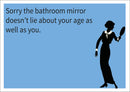Bathroom Mirror INSPIRED Adult Personalised Birthday Card Birthday Card