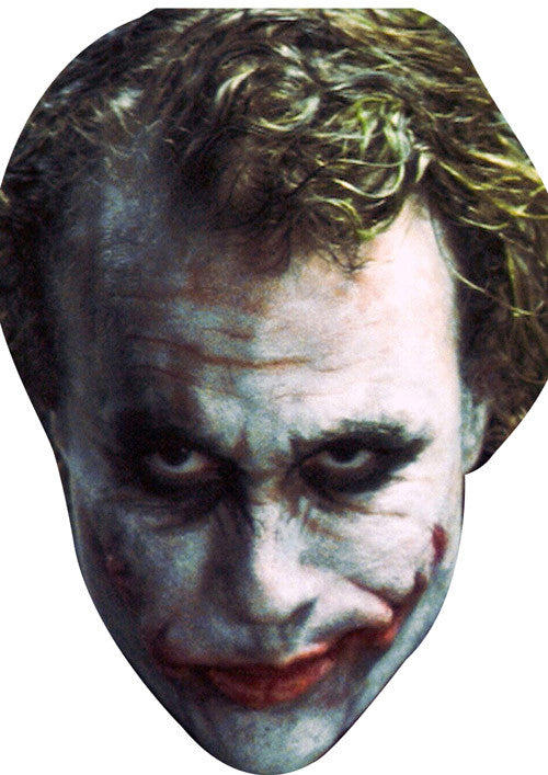 Batman Joker Celebrity Face Mask Fancy Dress Cardboard Costume Mask
