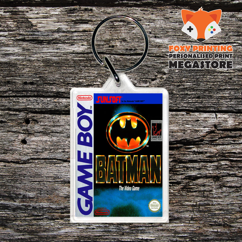 Batman Gameboy Gaming Keyring