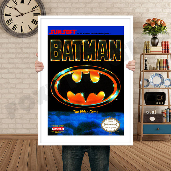 Batman Retro Game Inspired Theme Nintendo NES Gaming