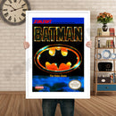 Batman Retro GAME INSPIRED THEME Nintendo NES Gaming A4 A3 A2 Or A1 Poster Art 147
