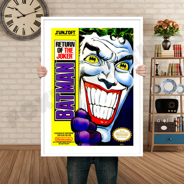 Batman Return of the Joker Retro Game Inspired Theme Nintendo NES Gaming