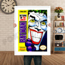 Batman Return Of The Joker Retro GAME INSPIRED THEME Nintendo NES Gaming A4 A3 A2 Or A1 Poster Art 146