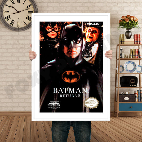 Batman Returns Retro Game Inspired Theme Nintendo NES Gaming