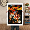 Battle Chess Retro GAME INSPIRED THEME Nintendo NES Gaming A4 A3 A2 Or A1 Poster Art 149