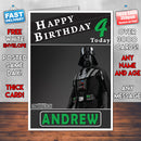 Personalised Battle Front Inspired Style Game Kids Inspired Birthday Card (SA)