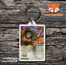 Battle Chess Retro NES Game Cover Art Gaming Keyring