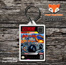 Battlecars Game Inspired Retro Gaming Keyring