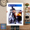 Battlefield 4 PS4 GAME INSPIRED THEME PS4 GAME INSPIRED THEME Retro Gaming Poster A4 A3 A2 Or A1