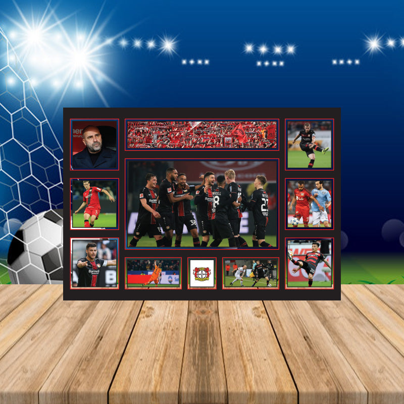 Bayer 04 Leverkusen Football Team Printed Display Poster Gift