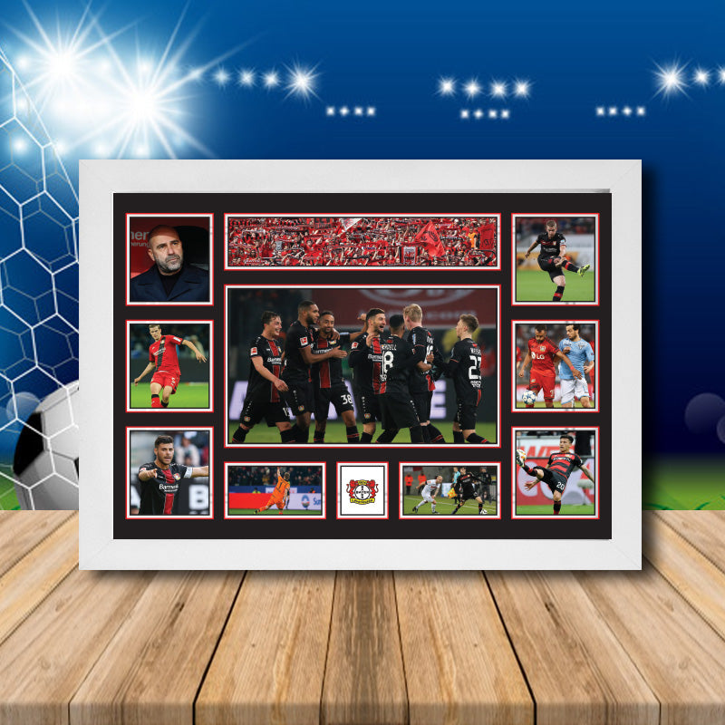 Bayer 04 Leverkusen Football Team Printed Display Poster Gift