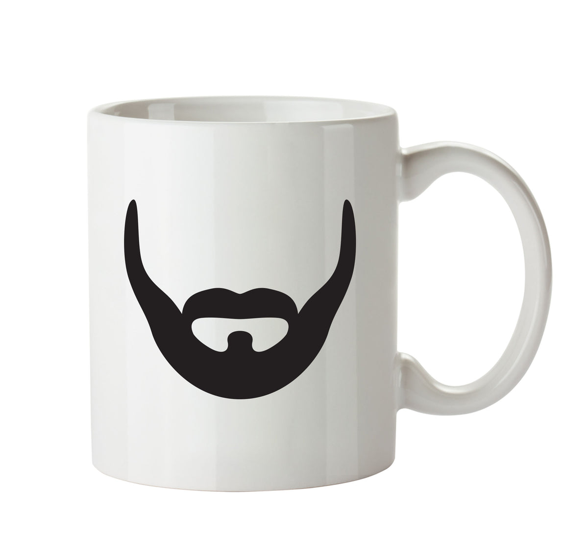 Beard 1 Funny Mug Adult Mug Office Mug – printed mug product image 1