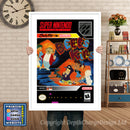 Bebe's Kids Super Nintendo GAME INSPIRED THEME Retro Gaming Poster A4 A3 A2 Or A1