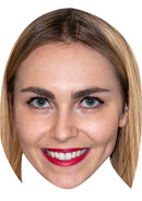 BECKY TONG JB - TV Star Fancy Dress Cardboard Celebrity Party Face Mask