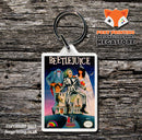 Battleship Retro NES Game Cover Art Gaming Keyring