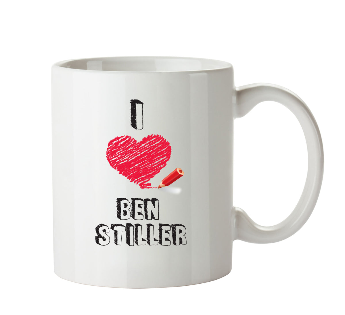 I Love Ben Stiller Celebrity Mug Office Mug – printed mug product image 1
