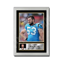 Ben Jacobs 1 Limited Edition Football Signed Print - American Footballer