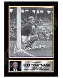Bert TRAUTMANN 2 Limited Edition Football Player Signed Print - Football