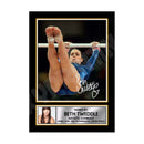 Beth Tweddle 2 Limited Edition Athletics Signed Print - Athletic
