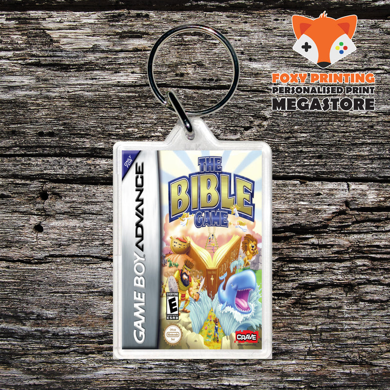 Bible Game, The Retro Gaming Keyring