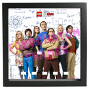 Big Bang Theory Lego Display Case - Minifigure Display Background and Frames