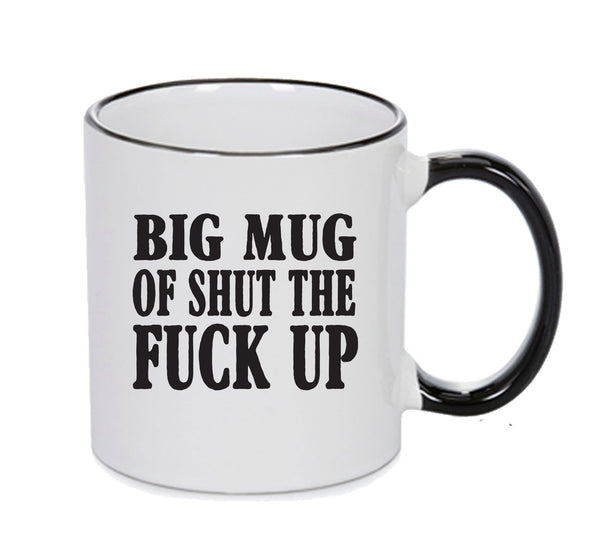 BIG MUG OF SHUT THE FUCK UP 2 FUNNY MUG Mug Adult Mug Gift – printed mug product image 1