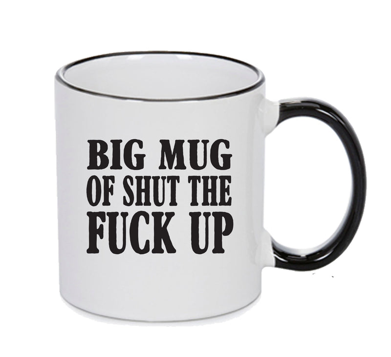 BIG MUG OF SHUT THE FUCK UP 2 FUNNY MUG Mug Adult Mug Gift