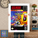 Biker Mice From Mars Super Nintendo GAME INSPIRED THEME Retro Gaming Poster A4 A3 A2 Or A1