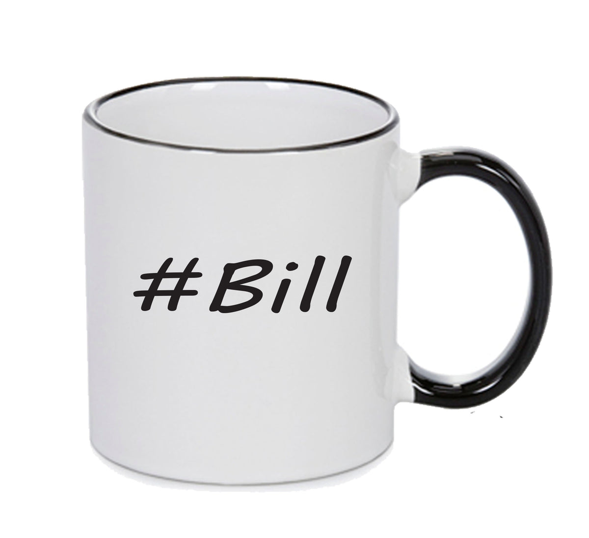 Personalised Your CUSTOM Name Bill Printed Mug – printed mug product image 1