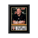Billy Price Limited Edition Football Signed Print - American Footballer