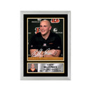 Billy Price Limited Edition Football Signed Print - American Footballer