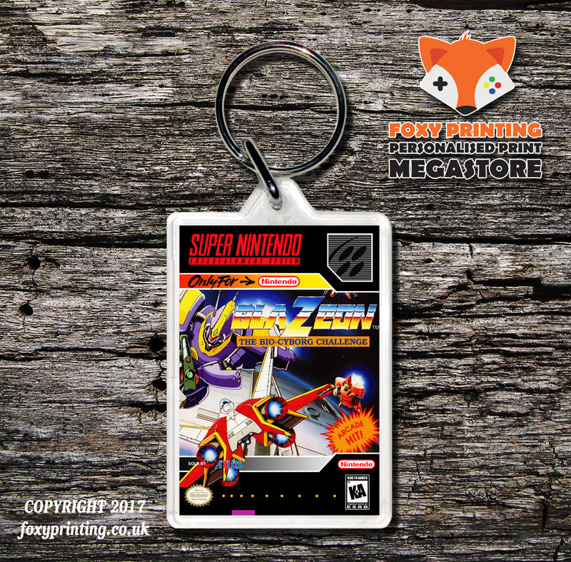 Blazeon Game Inspired Retro Gaming Keyring