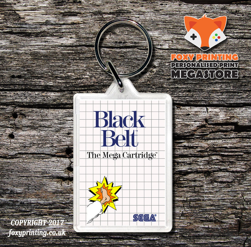 Black Belt - Sega Master System Keyring
